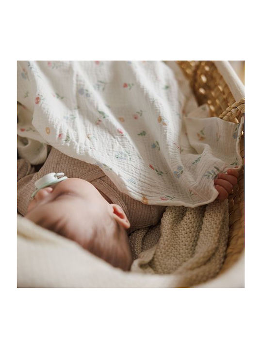 Babyono Muslin Swaddle Blankets Pink 70x70cm 3 Pieces