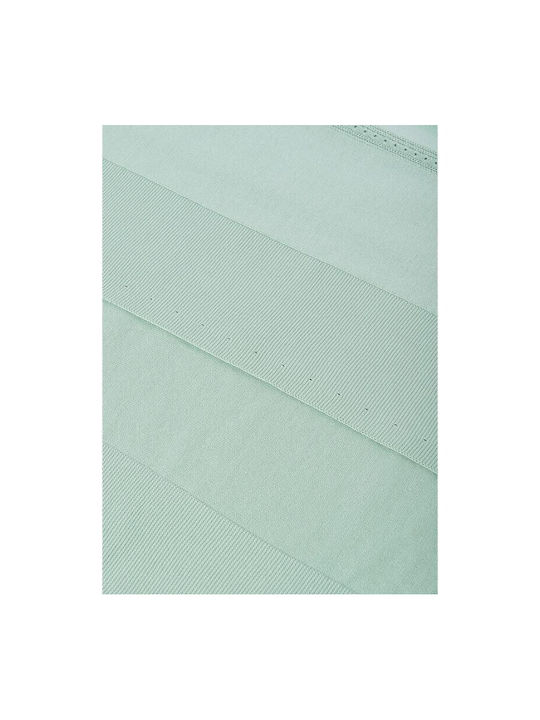 Mayoral Blanket Nursery Swaddling Blankets Knitted Green 90x90cm