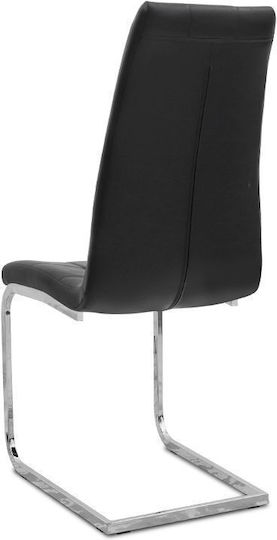 Τραπεζαρία Darlen Vela με 4 Καρέκλες 72x125εκ.