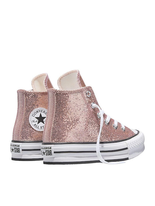 Chuck Taylor All Star Παιδικά Sneakers High Ροζ