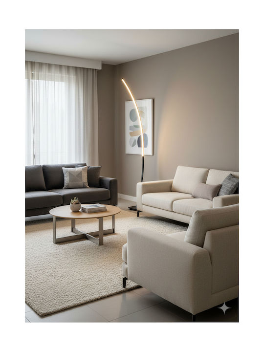 Trio Lighting Solo LED Φωτιστικό Δαπέδου Υ158εκ. Μαύρο Trio Lighting Solo LED Φωτιστικό Δαπέδου Υ158εκ. Μαύρο