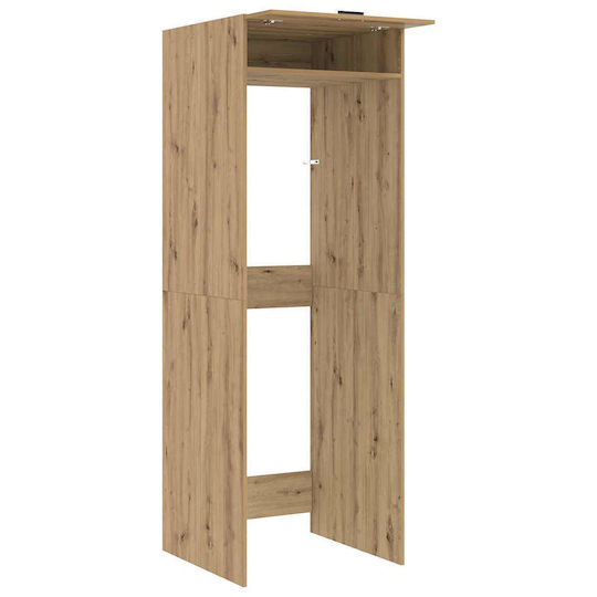 vidaXL Badezimmerschrank Wäscherei B67.5xT68xH200cm Eiche