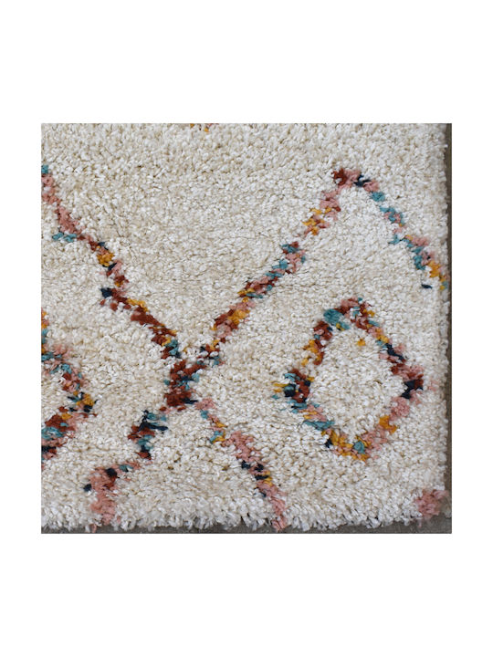 Shaggy Attic 140x200cm Cream-multi Shaggy Attic 140x200cm Cream-multi