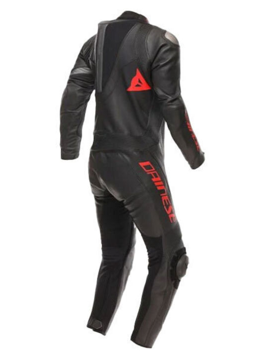 Dainese Demon Sprint Ανδρική Δερμάτινη Φόρμα Αναβάτη Μοτοσυκλέτας Μαύρη