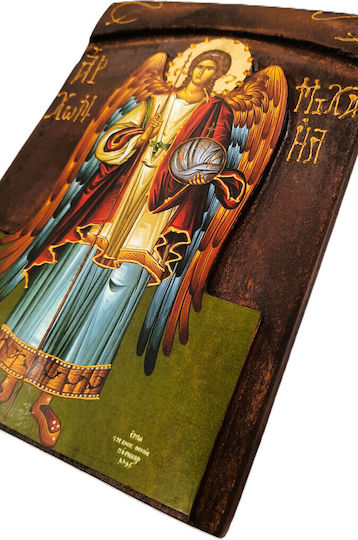 Archangel Michael 14cm Width 20cm Height 2cm Thickness