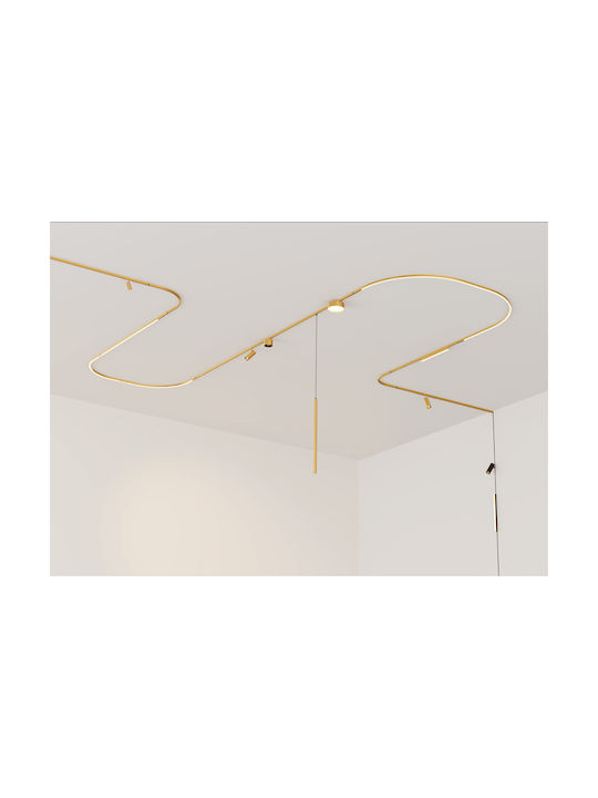 Zambelis Lights LED Θερμό Λευκό Σποτ σε Μπρούτζινο Χρώμα