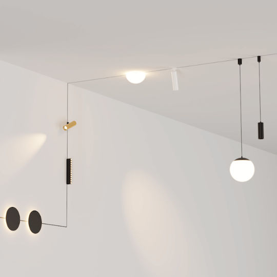 Zambelis Lights LED Alb Cald Spot în Culoare Bronz