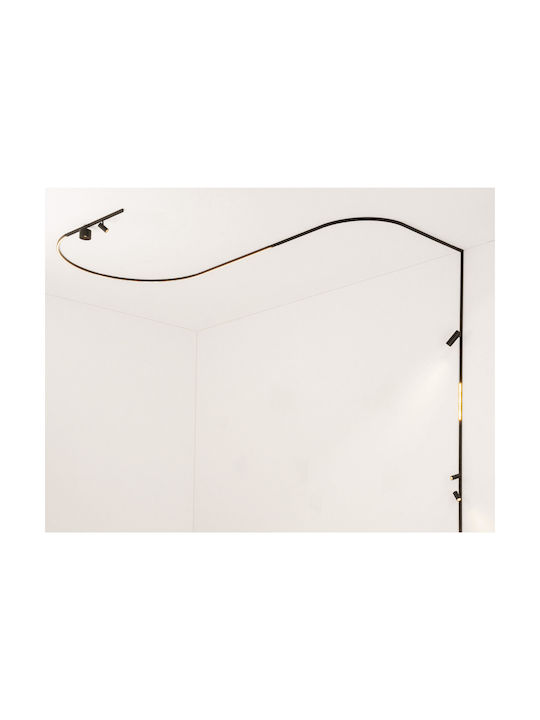 Zambelis Lights LED Warm White Spot in Black Color