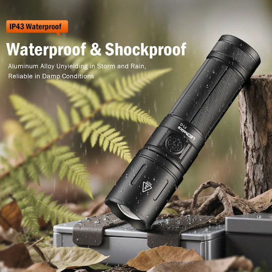 Ledholics Flashlight LED Dual Function with Maximum Brightness 1100lm