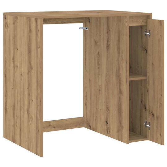 vidaXL Cabinet de baie Mobilier pentru baie L87xA60xÎ89cm Stejar
