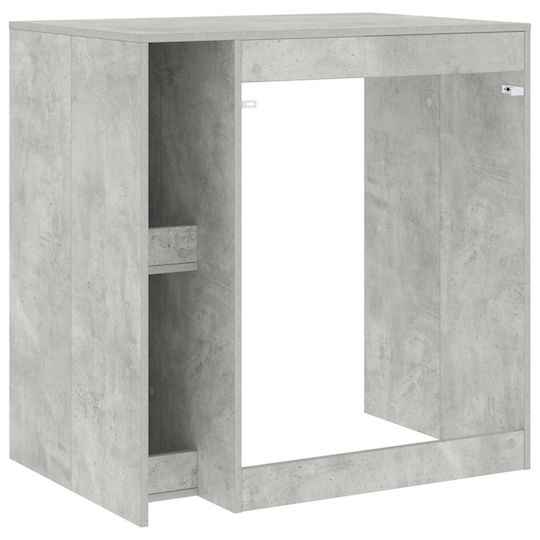 vidaXL Ντουλάπι Μπάνιου Πλυντηρίου 87x60x89cm Γκρι