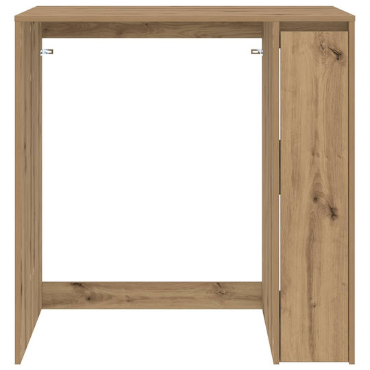 vidaXL Cabinet de baie Mobilier pentru baie L87xA60xÎ89cm Stejar