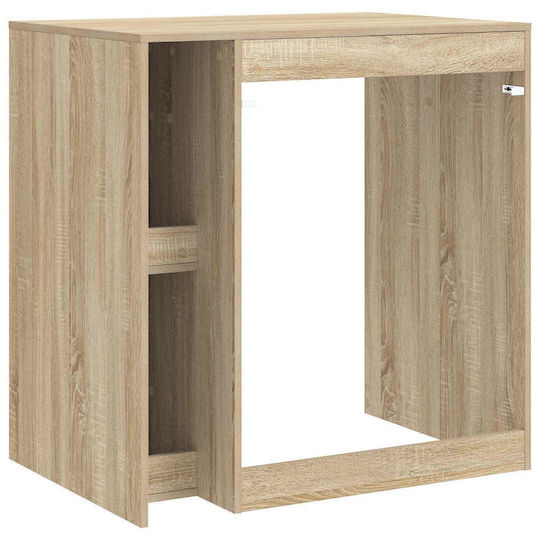 vidaXL Badezimmerschrank Wäscherei B87xT60xH89cm Sonoma