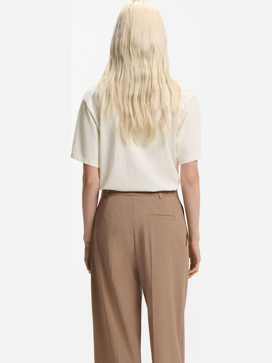 Hugo Tricou Damă Off White