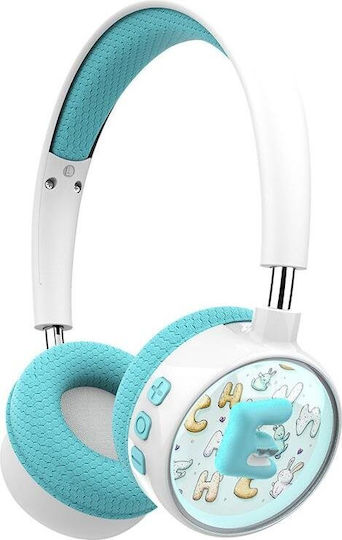 XO BE57 Kabellose Bluetooth Kinder Über Ohr Kopfhörer Blau