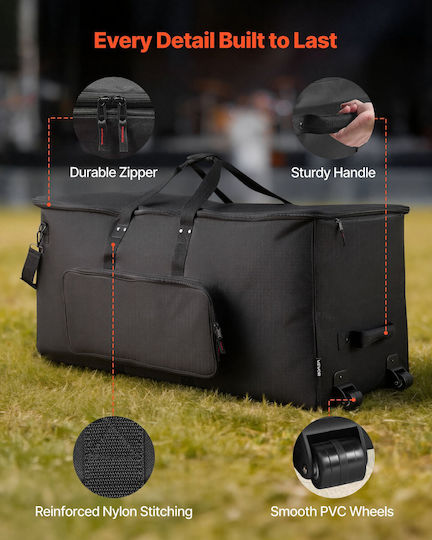 Vevor Vevor Drums Case with Padded Black