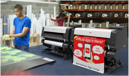 Plotter Canon Imageprograf Tx-4200 Roll Unit Ru-42 Bundle 6855c003 + 2455c003