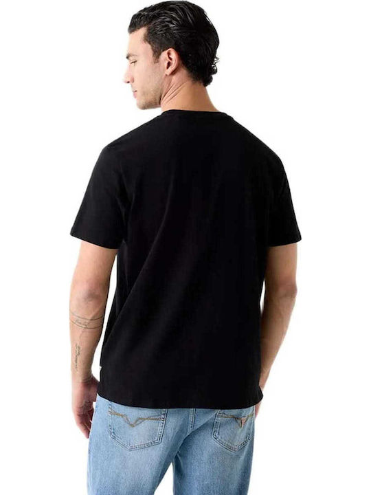 T-shirt Μαύρο