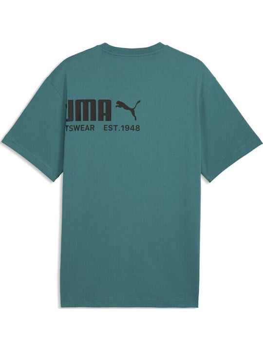 PUMA T-shirt Πετρόλ PUMA T-shirt Πετρόλ