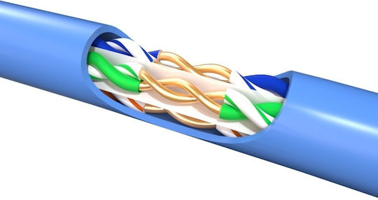 U Utp Cable Category 6 24awg Lszh Jacket Dca-s1 D2 A1 Emtex 305m