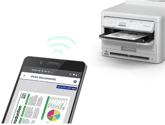 Epson PRO WF-M5399DW Έγχρωμoς Εκτυπωτής Laser