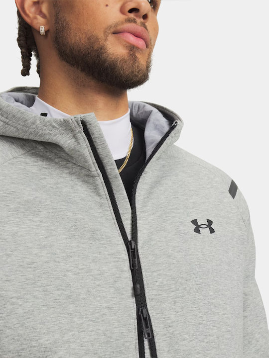 Unstoppable Cardigan With Hood Gray