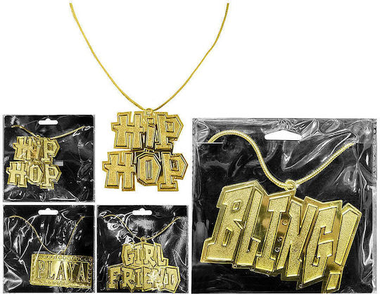 Carnival Necklace Gold 1pcs