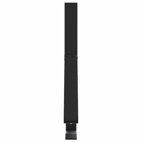 vidaXL Υλικό Περίφραξης Κήπου από Ατσάλι 29.5x3x34.5εκ. 6τμχ Μαύρο