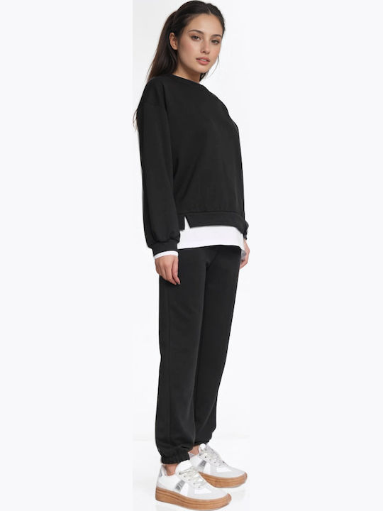 Jogginganzug Black