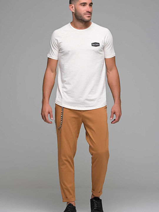 Kowalski Men's Stretch Brown Trousers