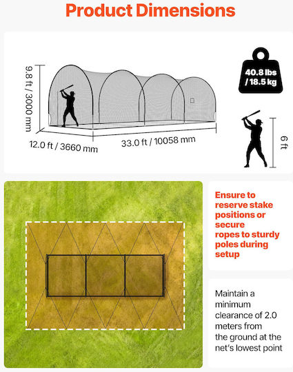 Vevor Baseball Net