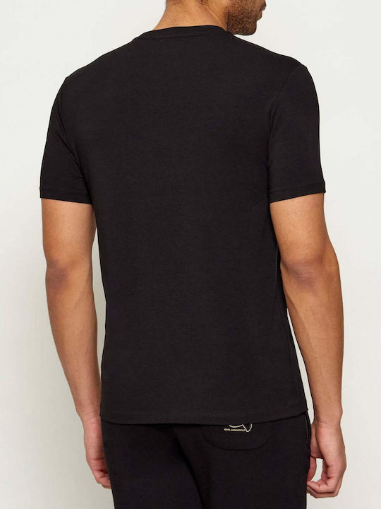 Karl Lagerfeld Crewneck Tricou Negru