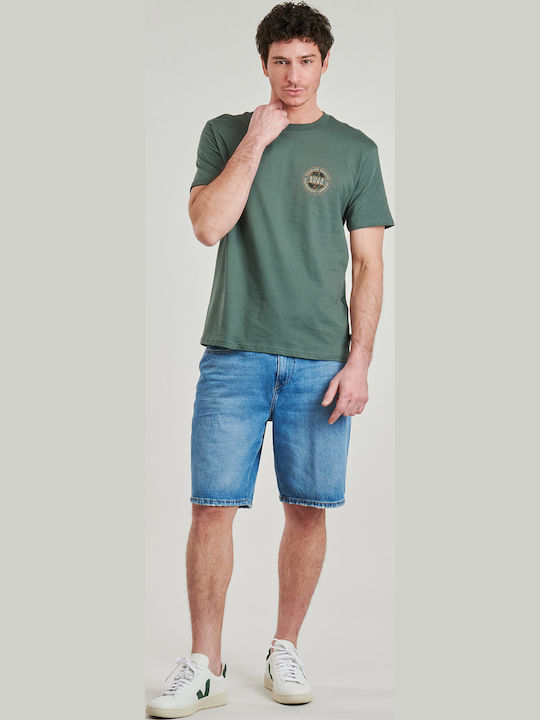 Tricou Cu Mânecă Scurtă Kaki Rotor Fill