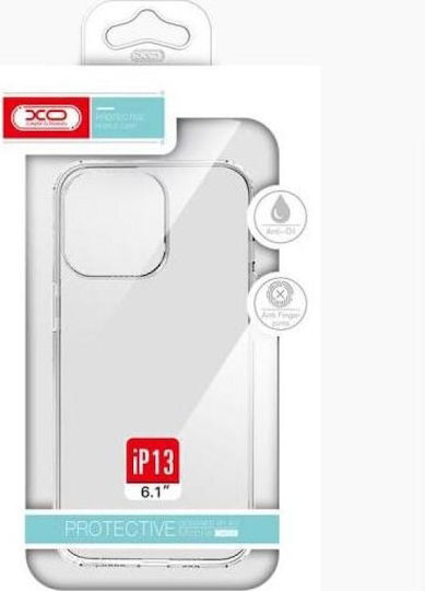 XO Anti-fall Задна корица Силикон Прозрачен (iPhone 14 Plus)