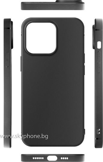 XO Anti-fall Задна корица Силикон Черен (iPhone 14 Plus)