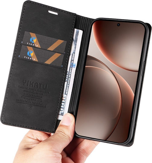 Yikatu Book Black (Oppo Find X9 Pro 5G)