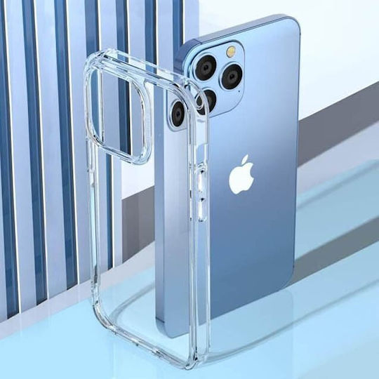 XO Anti-fall Задна корица Пластмаса / Силикон Прозрачен (iPhone 15 Pro)
