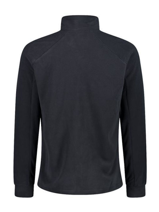 Cardigan Fleece pentru Bărbați Verde