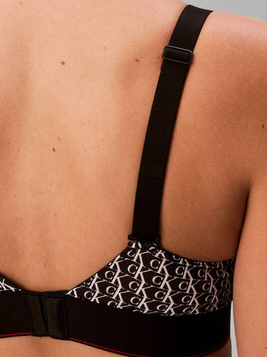 Women's Sports Bra with Light Padding Black