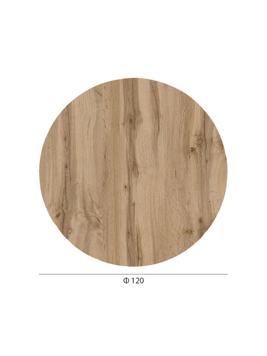 HomeMarkt Επιφάνεια Τραπεζιού από Μοριοσανίδα 120x120x1.2cm HM6351