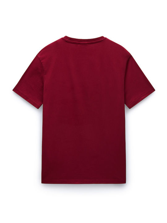 Salis T-shirt Dark Red
