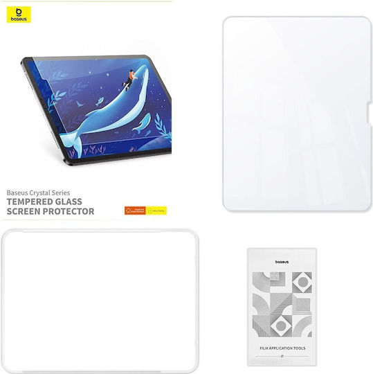 Baseus Tempered Glass Crystal Blue Light Blocking Ipad Pro 11inch 2024 Easy-fix P40012000201-00