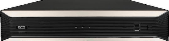 BCS BCS-P-NVR6408-A-4K(4) Καταγραφικό NVR 64 Καναλιών με Ανάλυση 4K
