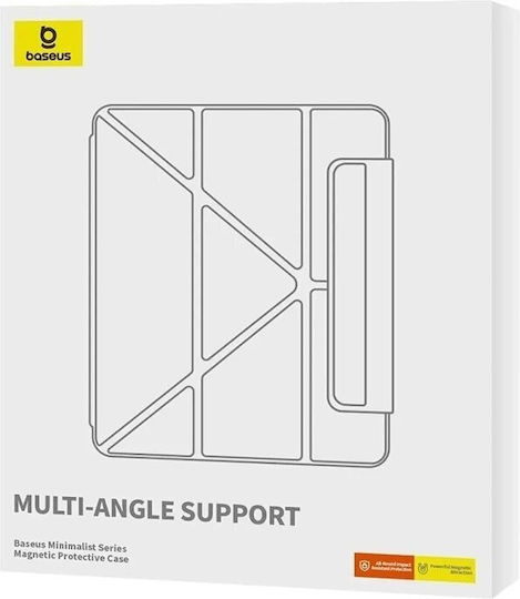 Baseus Tablet Hülle Magnetischer Minimalist Ipad Pro 11 Zoll 2024 Schwarz P40112502111-06