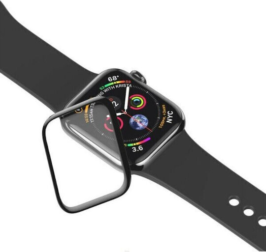 3D Матово Фолио Apple Watch 38мм Черно