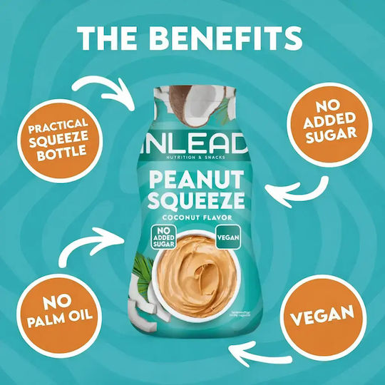 Inlead Nutrition Peanut Squeeze 520gr Marzipan