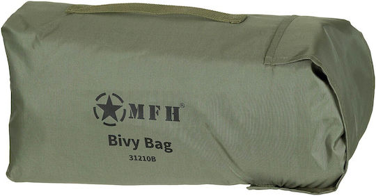 MFH Winter Camping Mountaineering Green for 1 Person Waterproof 10000mm 235x45cm
