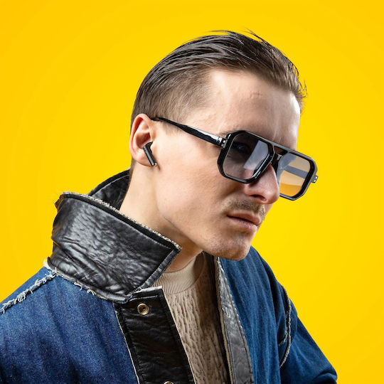 Niceboy Beans 4 In-Ear Bluetooth-Freisprecheinrichtung Kopfhörer mit Schweißresistenz Schwarz