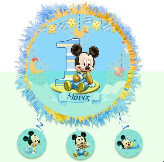 Pinata – Baby Mickey 1st 40 X 40 Cm 553153 Bal-553153-Baby-Mickey