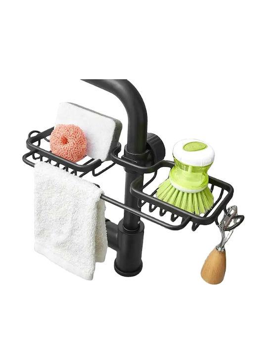 Alista Home Suport Pentru Burete Din Oțel Inoxidabil Gri 10x12x3cm